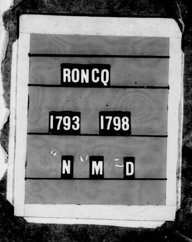 RONCQ / NMD [1793-1820]