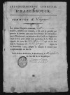 LA GORGUE / 1792-1802