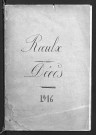 ROEULX / D [1916 - 1916]