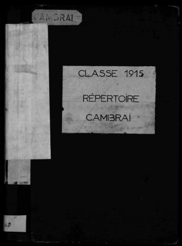 1915 : CAMBRAI