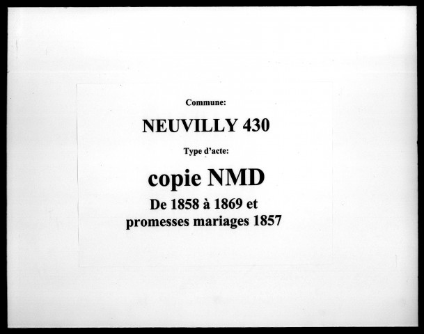 NEUVILLY / NMD (copie) (1858-1869), M (prom) (1857) [1858-1869]