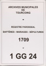 TOURCOING / B [1709 - 1709]