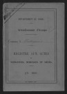 WATTIGNIES-LA-VICTOIRE / NMD [1898 - 1898]