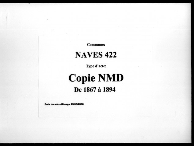NAVES / NMD (copie) [1867-1894]