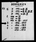 BERMERIES / NMD [1826-1873]