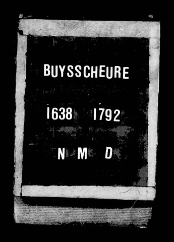 BUYSSCHEURE / BMS (mélange) [1638-1737]