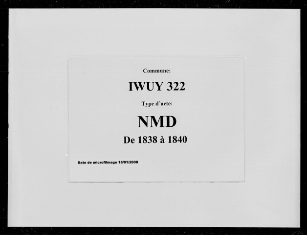 IWUY / NMD [1838-1840]