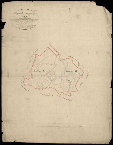 THUN-SAINT-AMAND - 1830