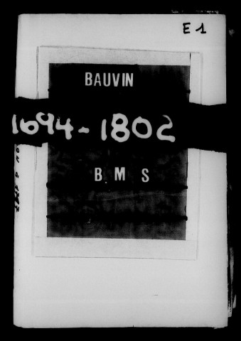 BAUVIN / BMS [1694-1802]