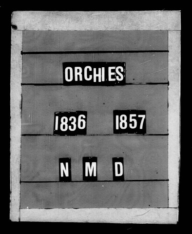 ORCHIES / D [1841-1851]
