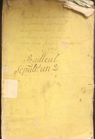 BAILLEUL / D [1794 - 1795]