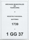 TOURCOING / B [1739 - 1739]