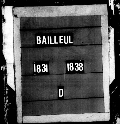 BAILLEUL / N [1831-1837]