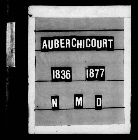 AUBERCHICOURT / NMD [1836-1875]