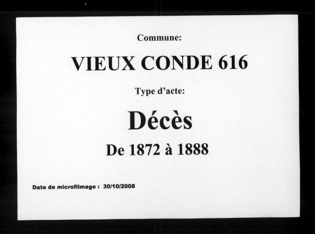 VIEUX-CONDE / D, Ta [1872-1888]