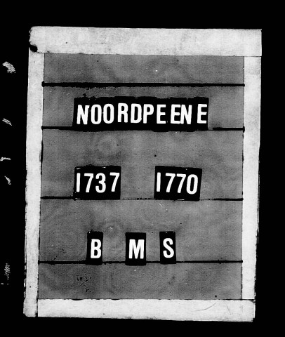 NOORDPEENE / BMS [1737-1775]