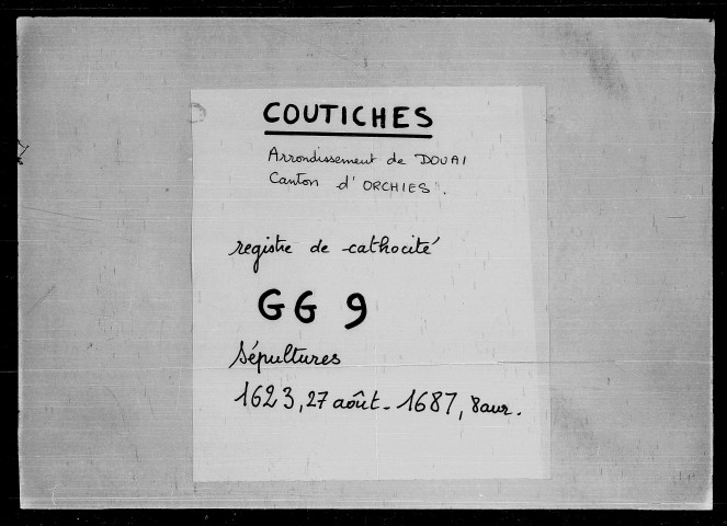 COUTICHES / S [1623-1687]