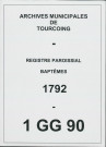 TOURCOING / B [1792 - 1792]