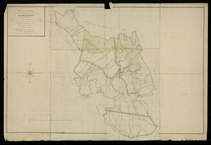 DOMPIERRE-SUR-HELPE - 1813, - 1868