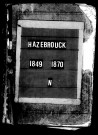 HAZEBROUCK / N [1864-1870]