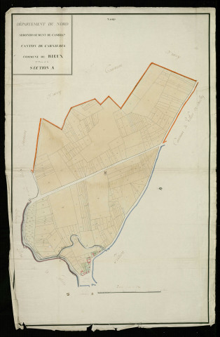 RIEUX-EN-CAMBRESIS - 1809, - 1849