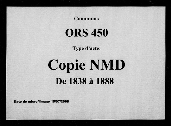 ORS / NMD (copie) [1838-1888]