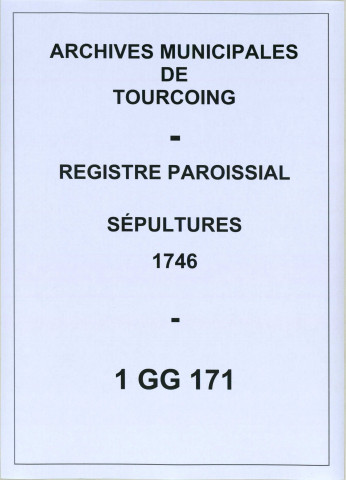 TOURCOING / S [1746 - 1746]