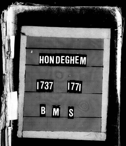 HONDEGHEM / BMS [1753-1798]