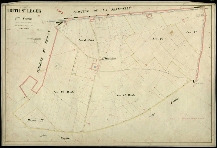 TRITH-SAINT-LEGER - 1910