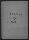 LANDRECIES / D [1922 - 1922]