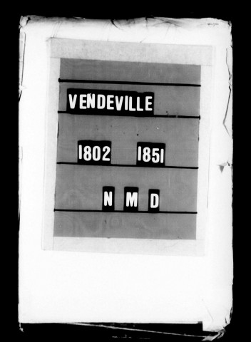 VENDEVILLE / NMD [1802-1865]